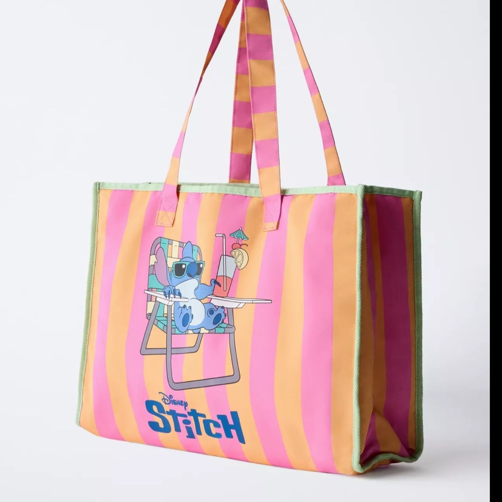 NWT - Zara Lilo & Stitch Tote Bag